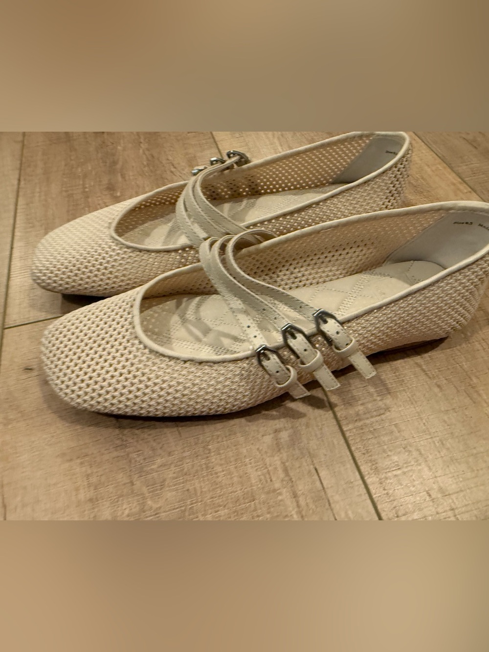 Dolce Vita Alisen Mesh Mary Jane Flat (natural), sz 8.5 - Picture 9 of 16